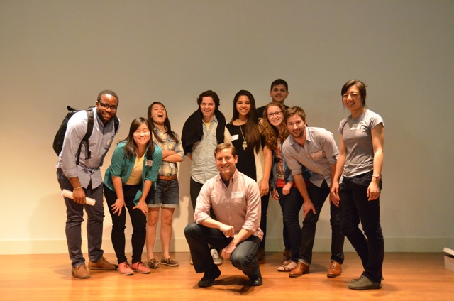 Organizers with the Google Team