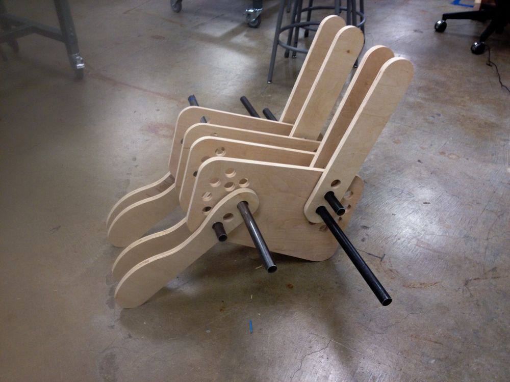 eary prototype of the chair